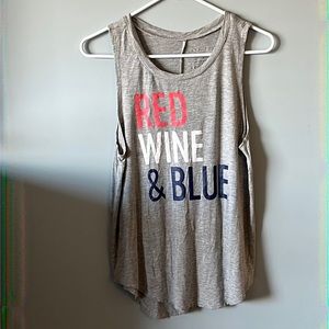 Red Wine & Blue Tank